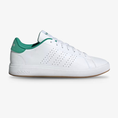Tenis Adidas Advantage Base 2 Hombre Blanco Verde