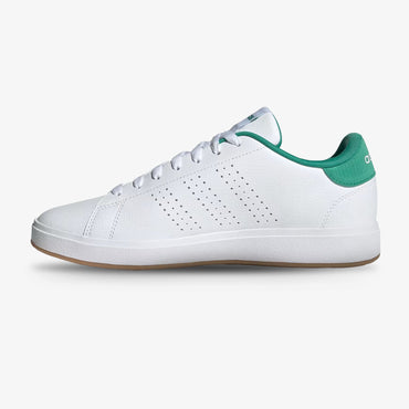 Tenis Adidas Advantage Base 2 Hombre Blanco Verde