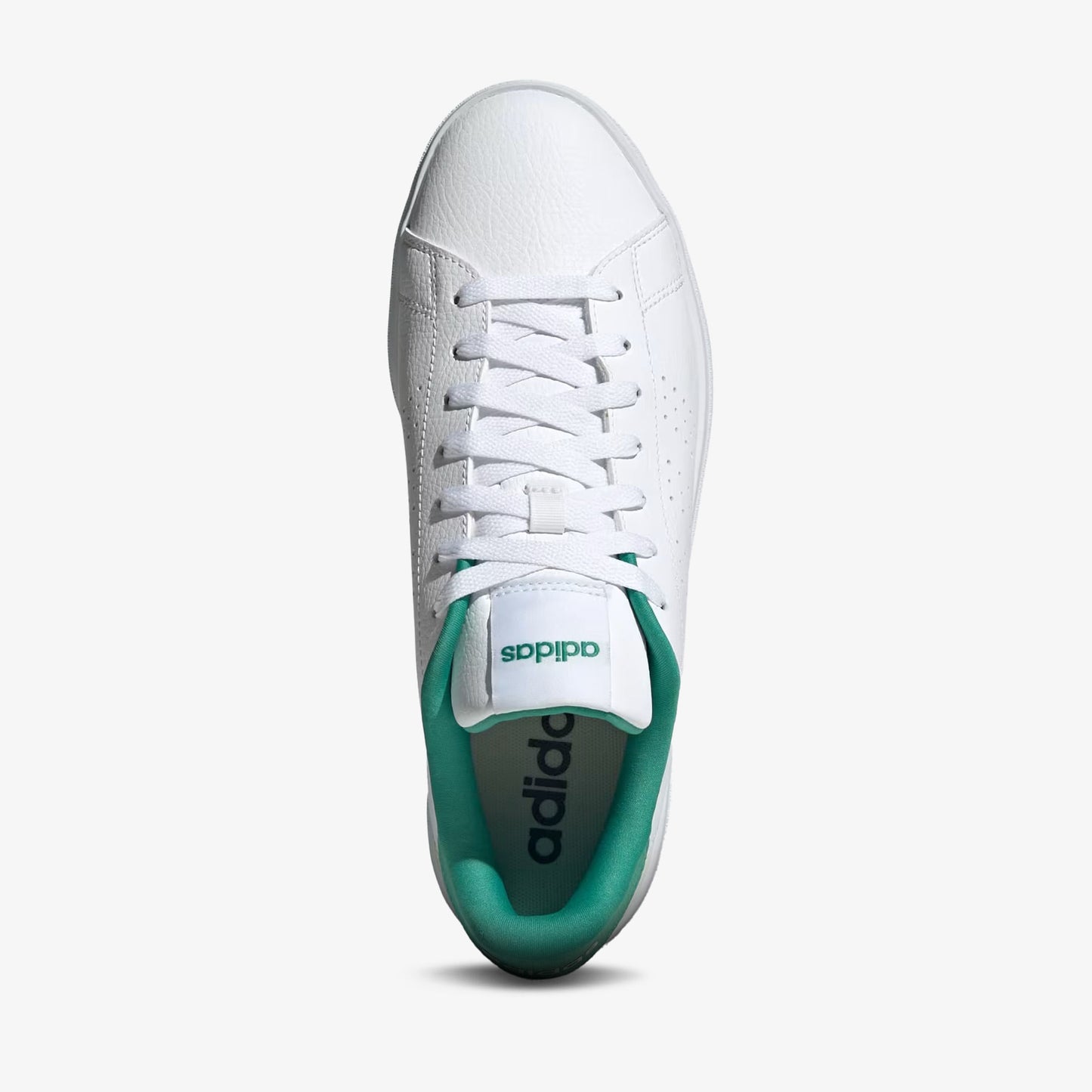 Tenis Adidas Advantage Base 2 Hombre Blanco Verde