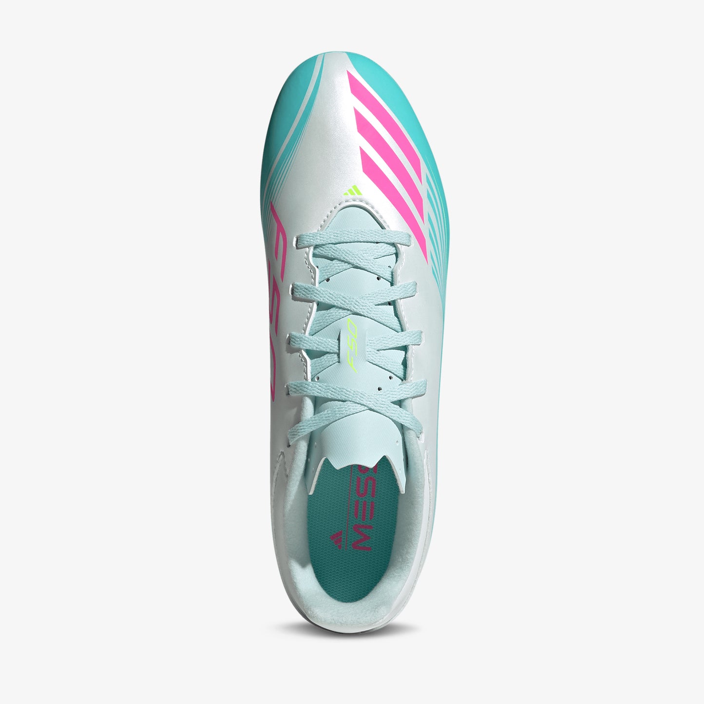 Guayos Adidas F50 Messi Unisex Plateado Azul