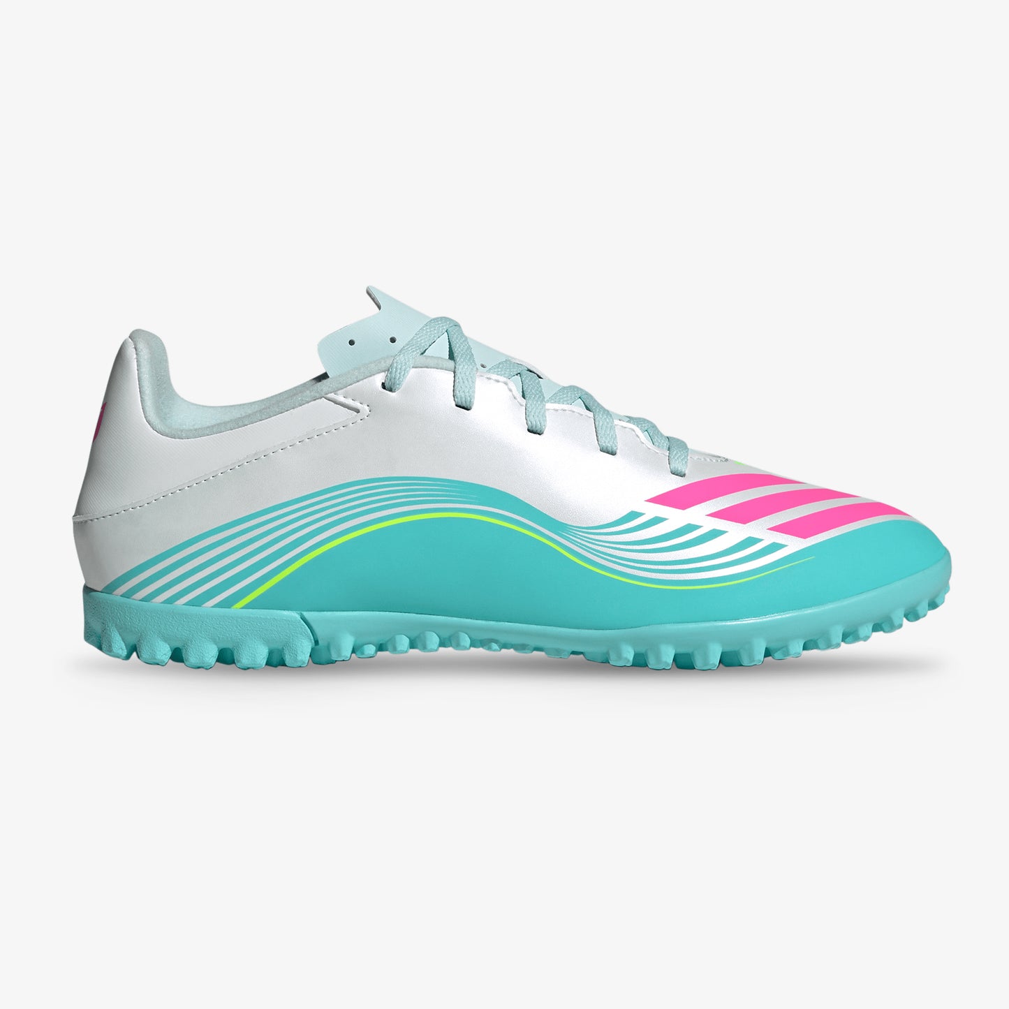Guayos Sintética Adidas F50 Messi Unisex Plateado Azul