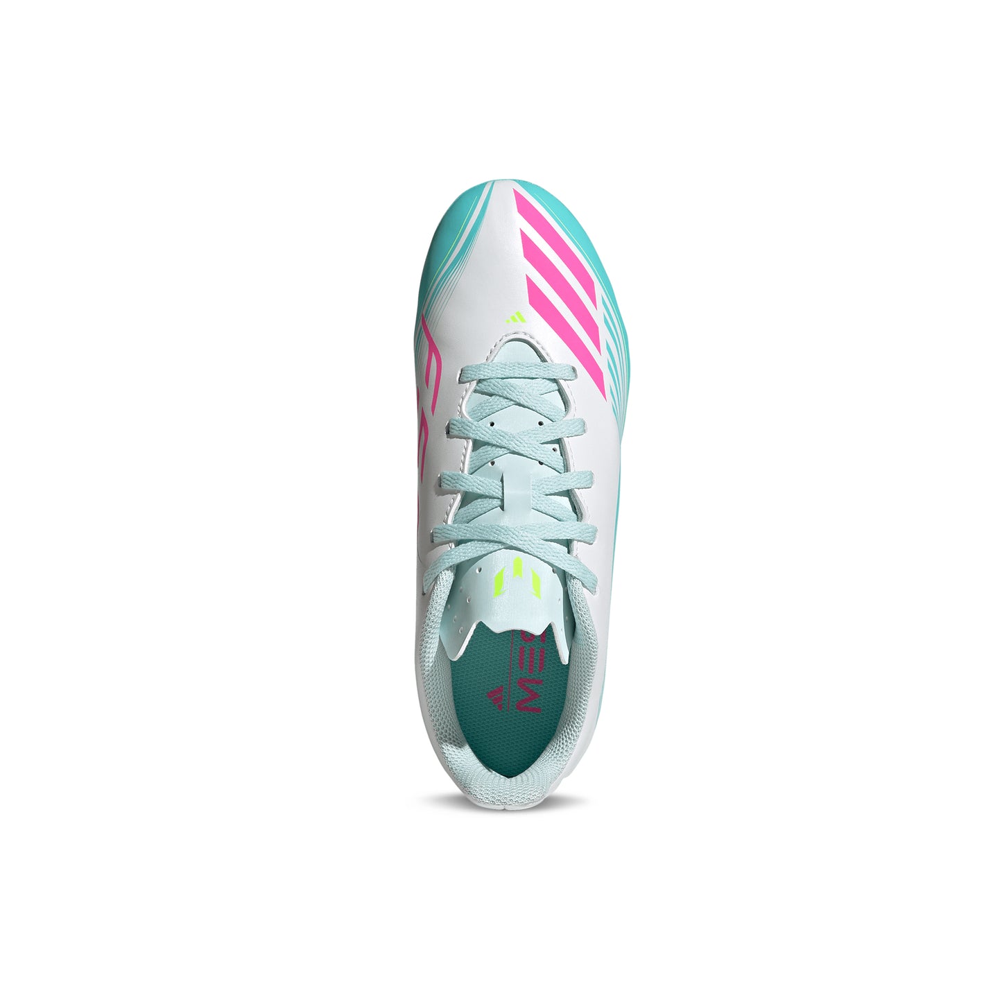 Guayos Adidas F50 Messi Kids Plateado Azul