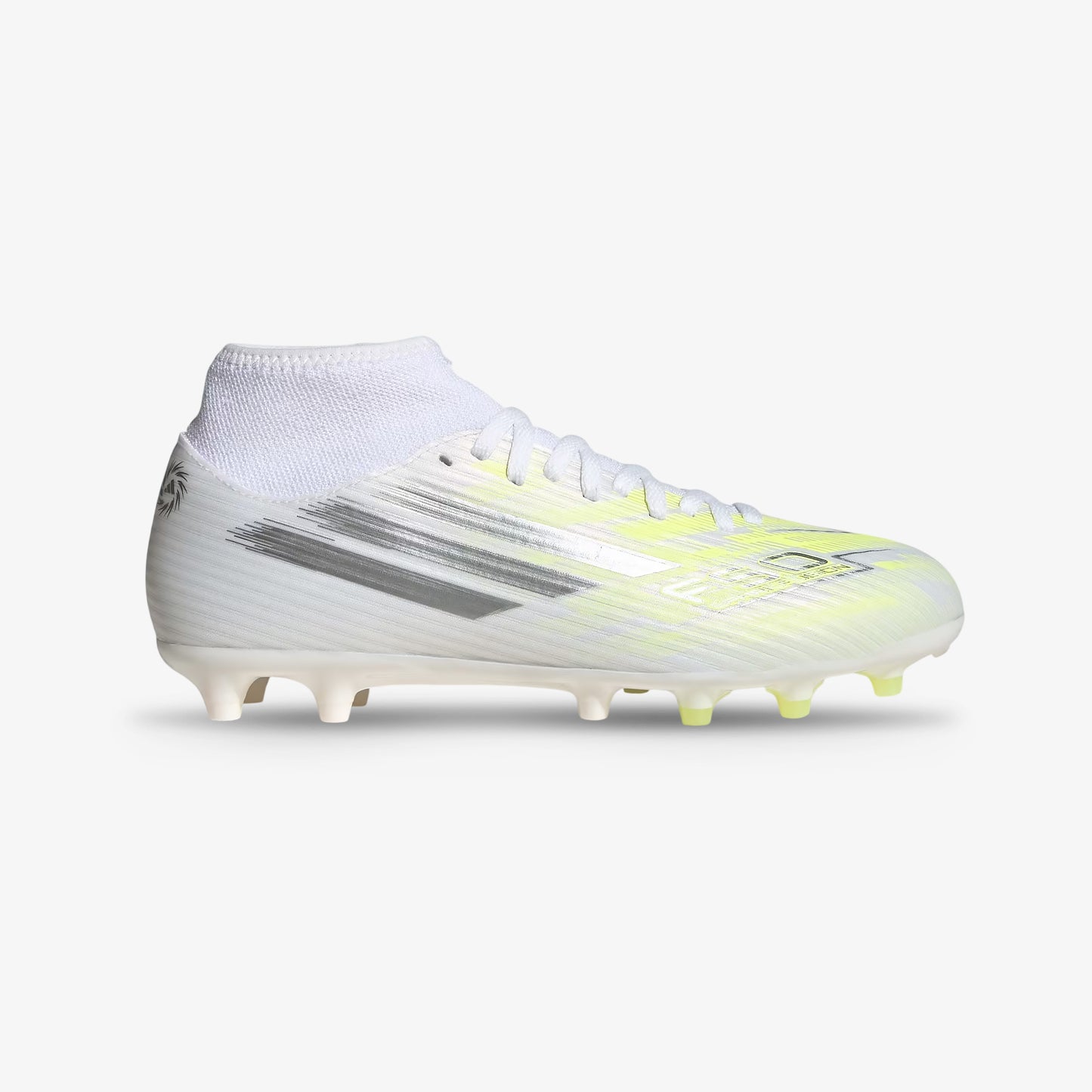 Guayos Adidas F50 Spark Fusion Club Mujer Blanco Amarillo