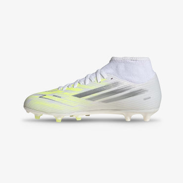 Guayos Adidas F50 Spark Fusion Club Mujer Blanco Amarillo