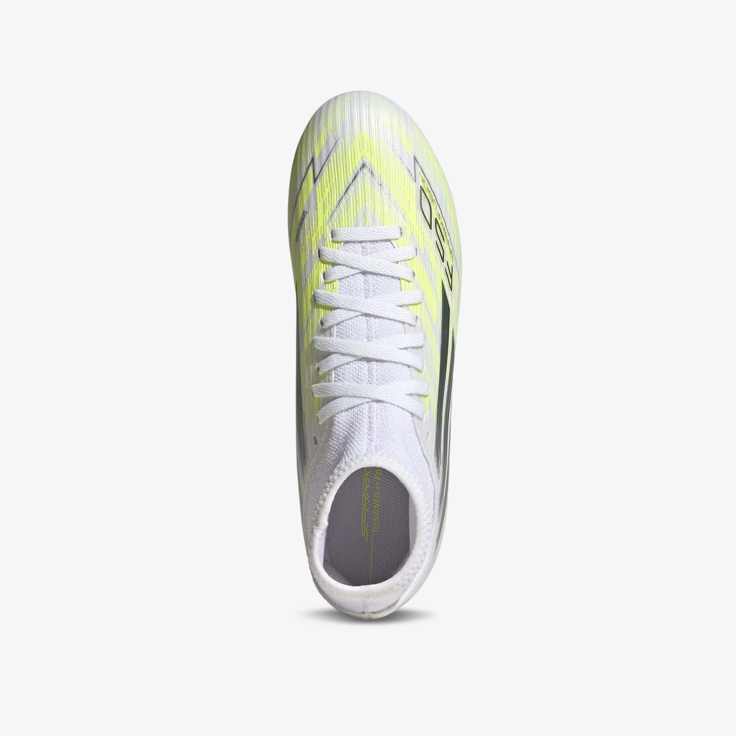 Guayos Adidas F50 Spark Fusion Club Mujer Blanco Amarillo