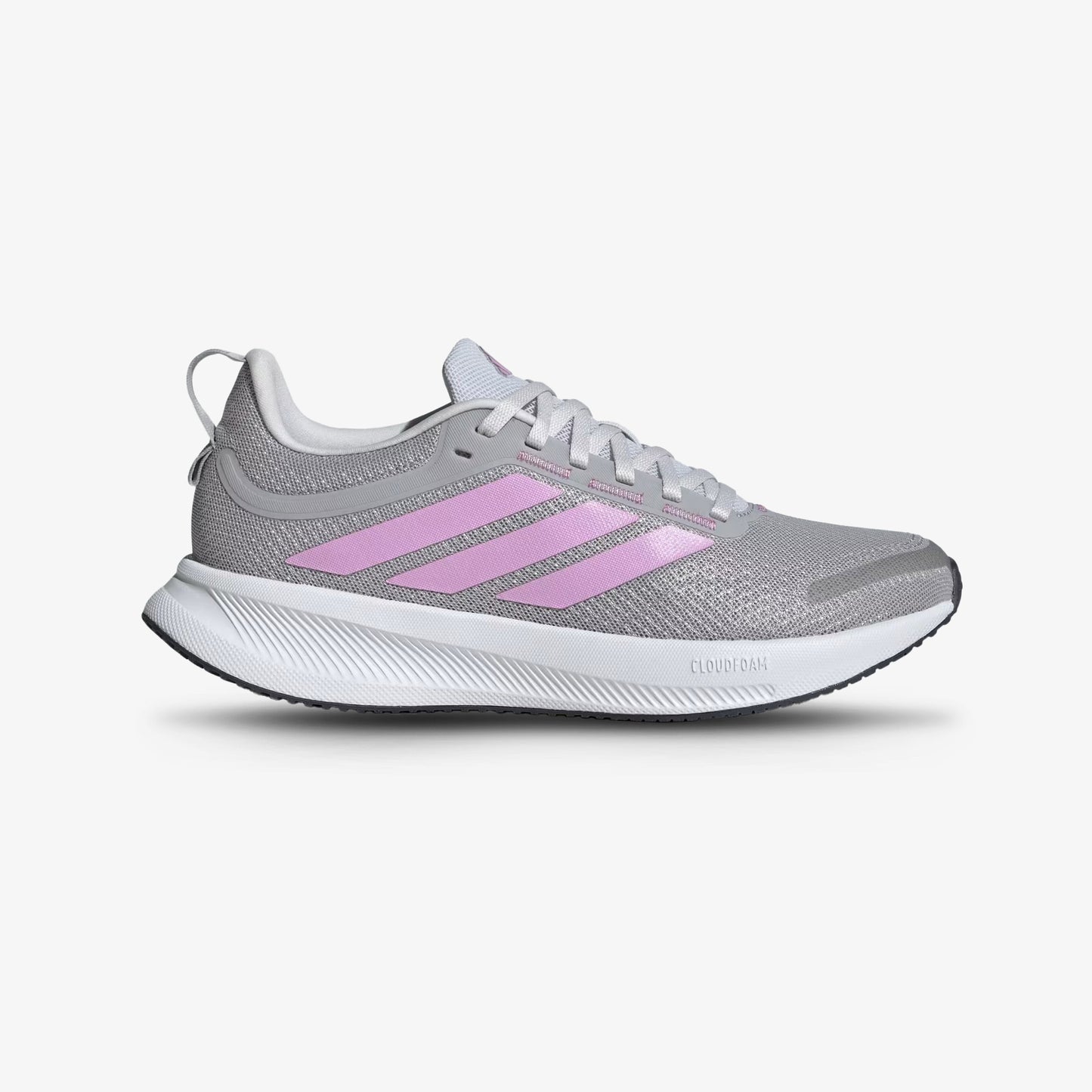 Tenis Adidas Runfalcon 5 Mujer Gris Rosa