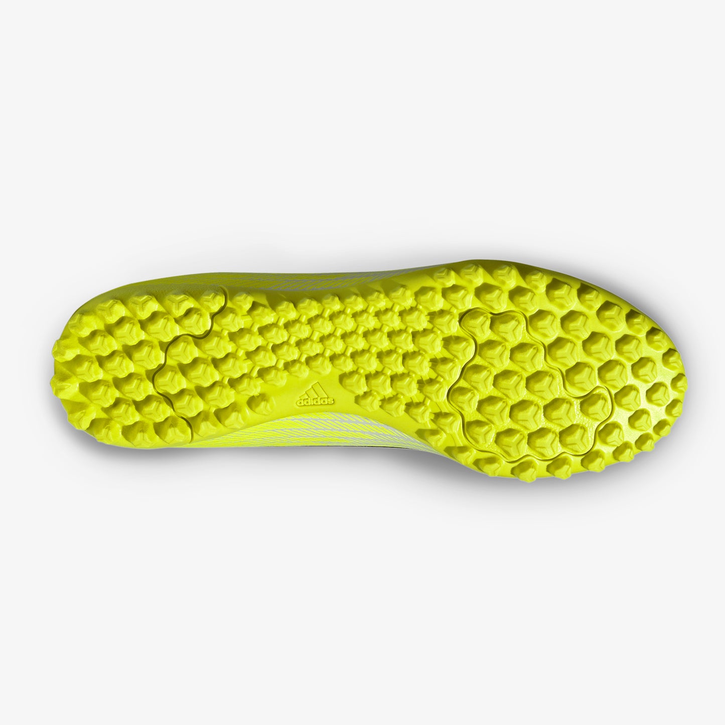 Guayos Sintético Adidas F50 Club Unisex Amarillo Plateado