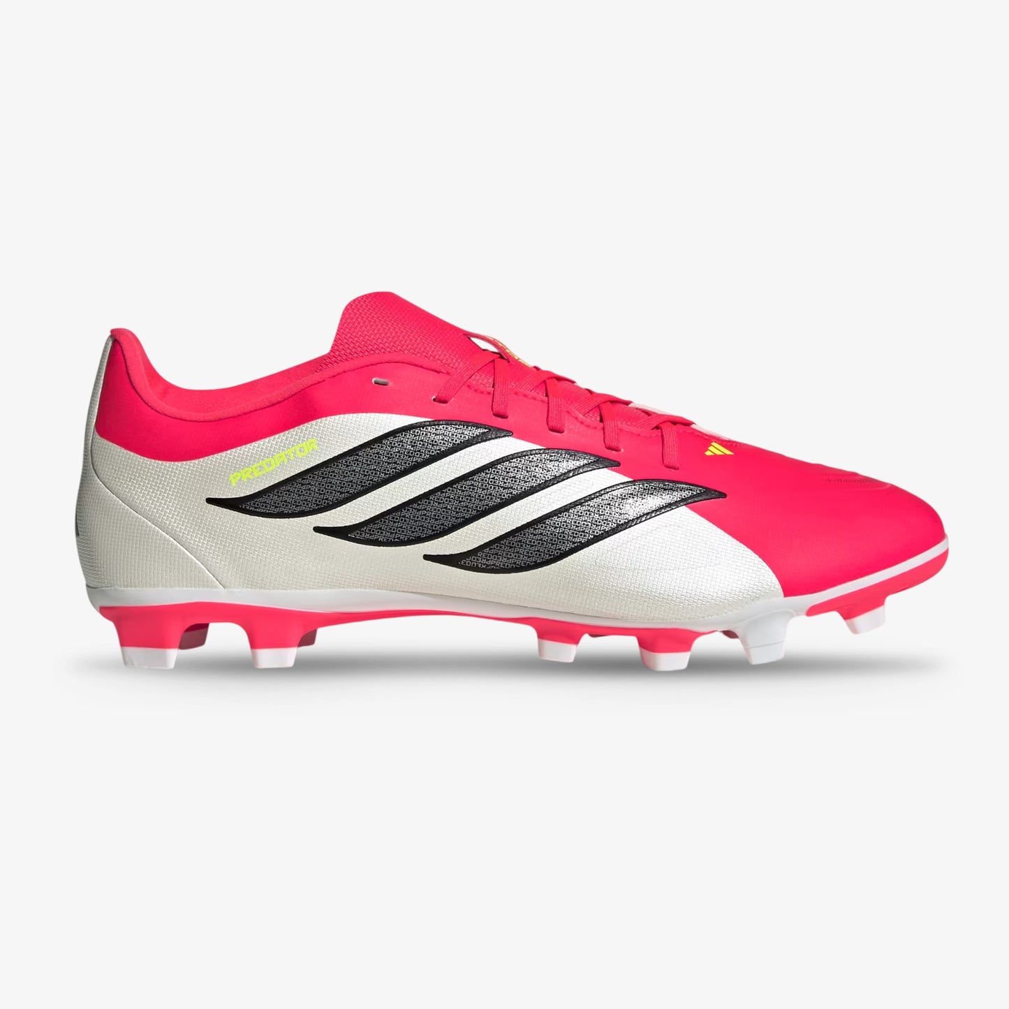 Guayos Adidas Predator Club Unisex Rojo Blanco