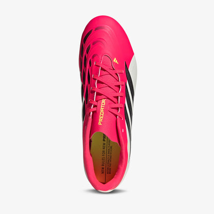 Guayos Adidas Predator Club Unisex Rojo Blanco
