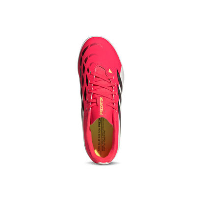 Guayos Sintético Adidas Predator Club Kids Rojo Blanco