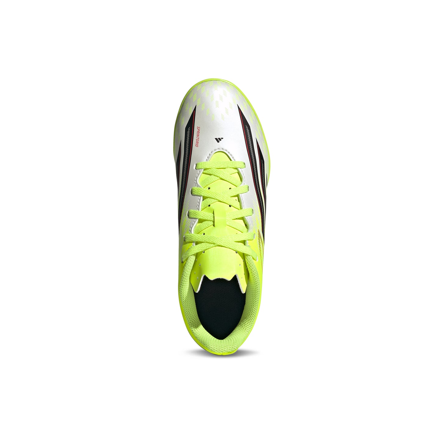 Guayos Sintético Adidas F50 Club Kids Amarillo Plateado