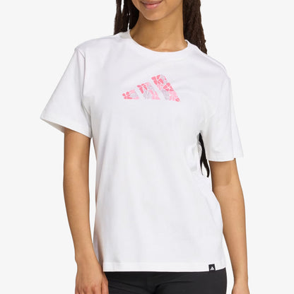 Camiseta Adidas Soft Side Mujer Blanco