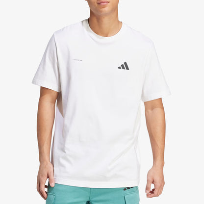 Camiseta Adidas Lens Power Hombre Blanco