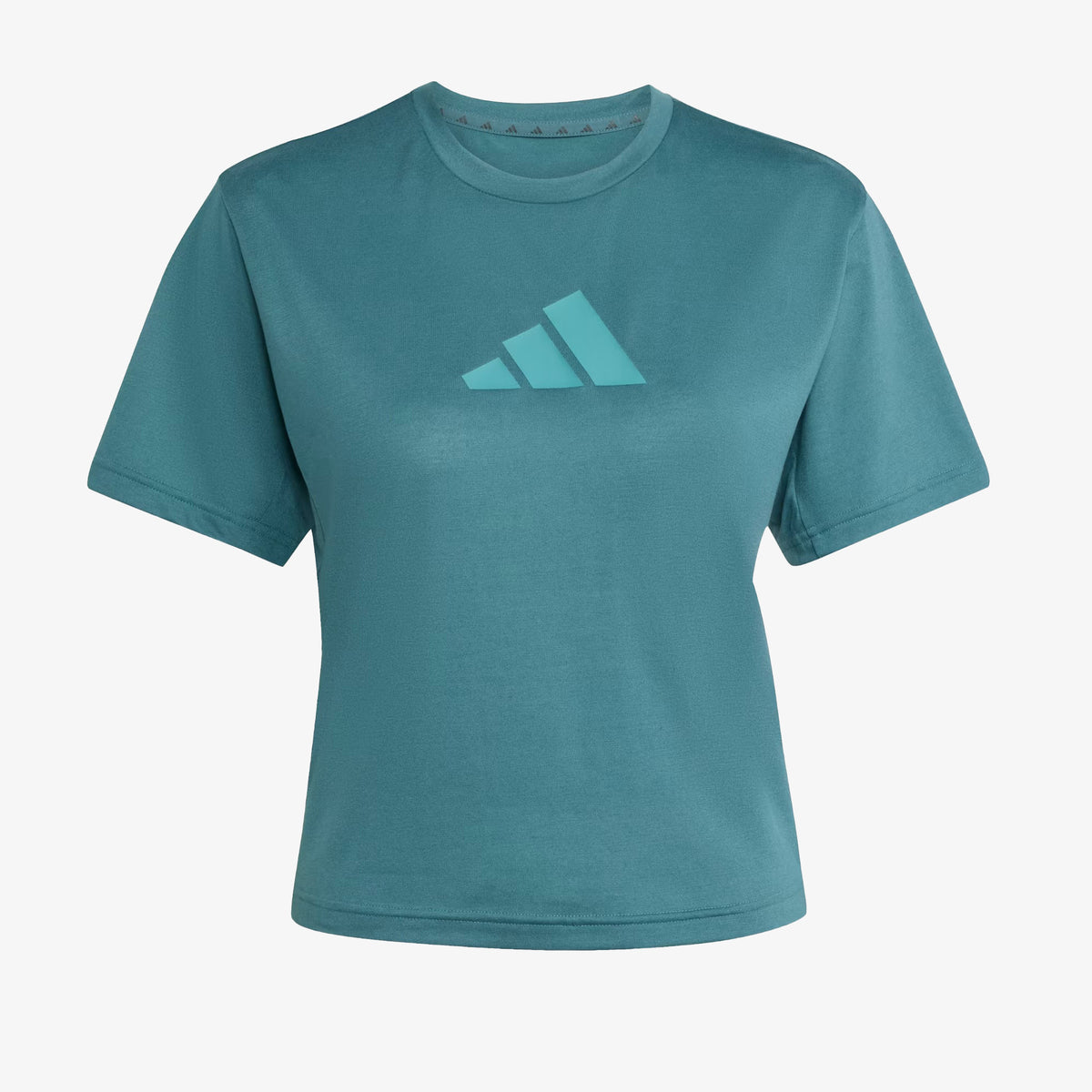 Camiseta Adidas Essentials Big Performance Mujer Verde