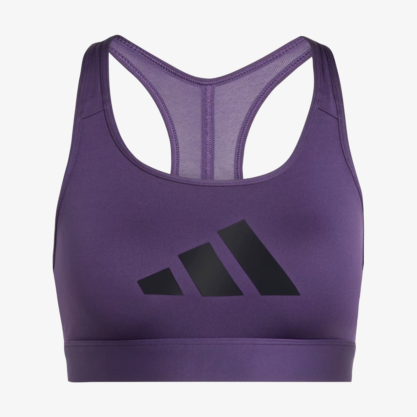 Top Adidas Powerreact Big Logo Mujer Morado