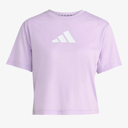 Camiseta Adidas Essentials Big Performance Mujer Lila