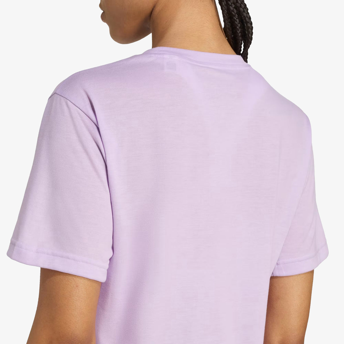 Camiseta Adidas Essentials Big Performance Mujer Lila