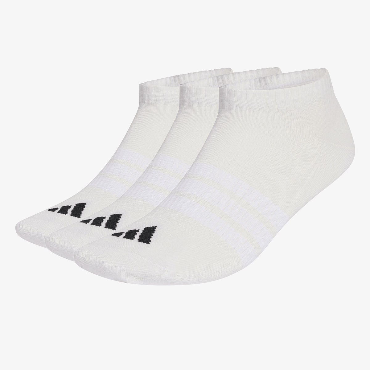 Medias Tobilleras Adidas 3 Pack Essentials Blancas