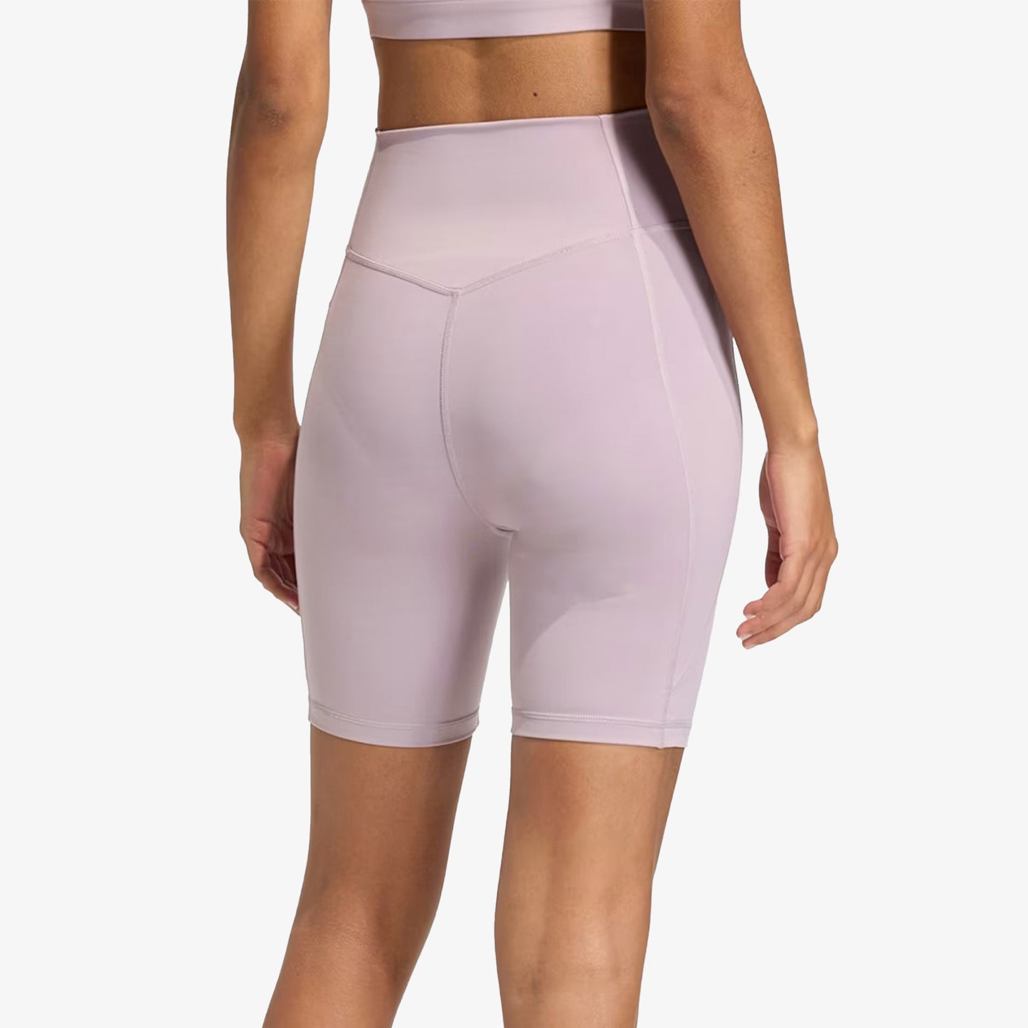 Lycra corta Adidas Optimé Essentials Stash Mujer Rosado