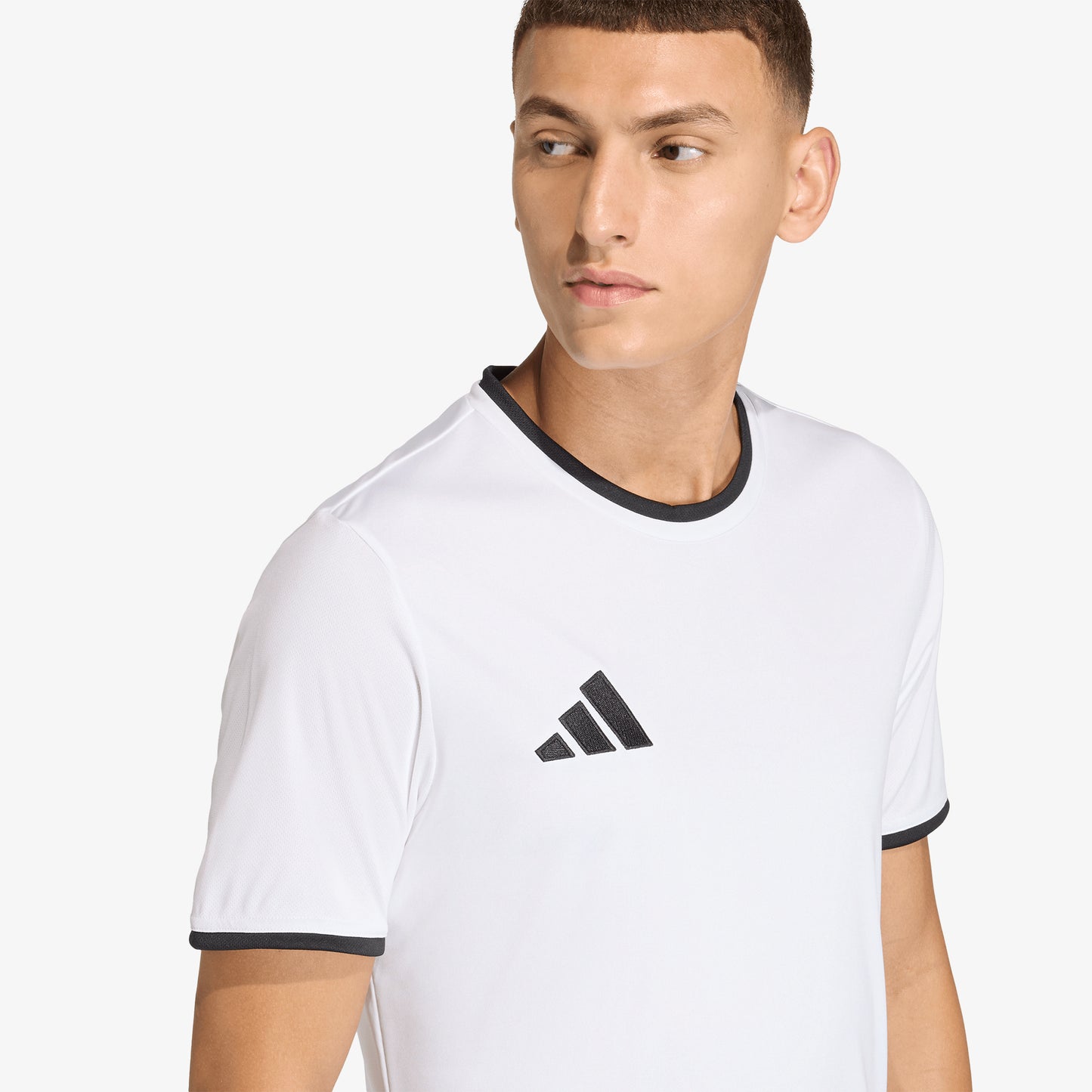 Camiseta Adidas Entrada26 Hombre Blanco Negro