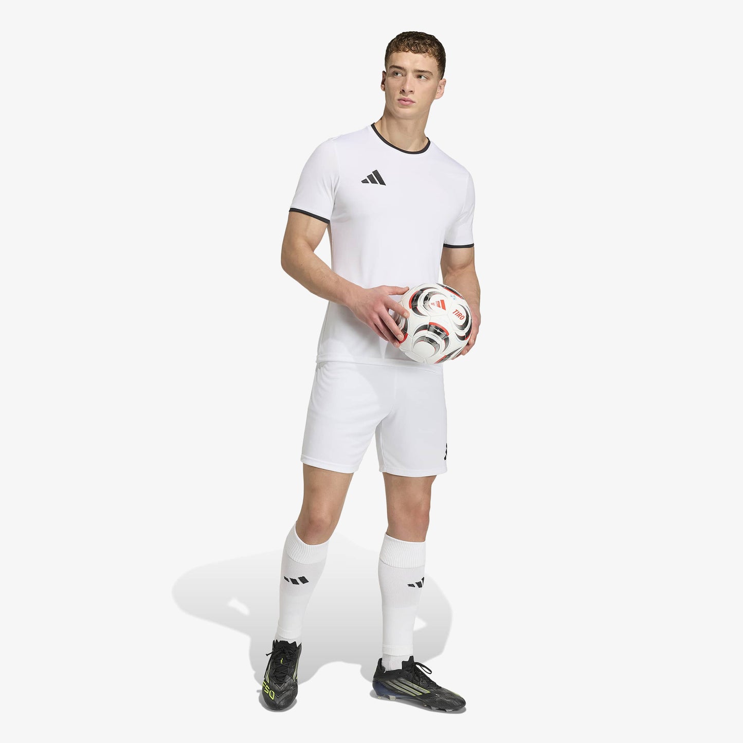 Pantaloneta Adidas Entrada 26 Hombre Blanco