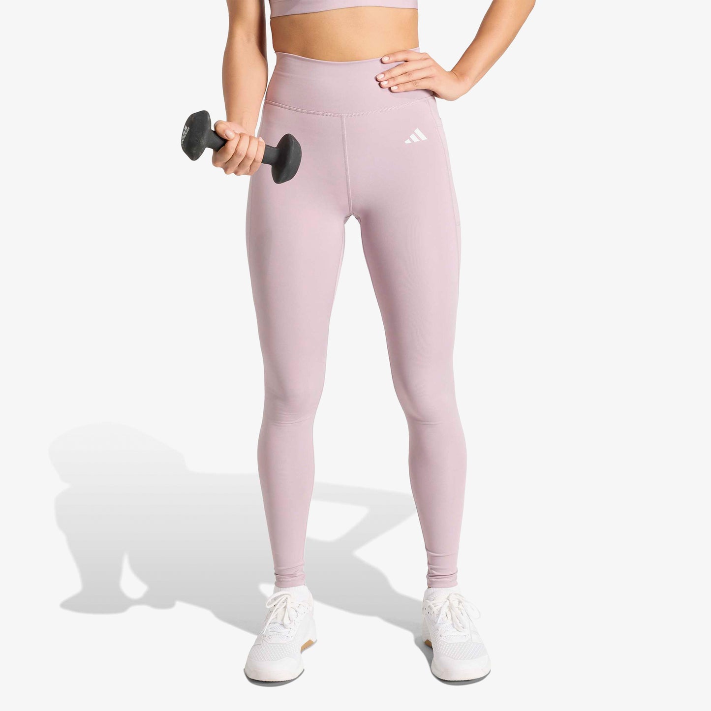 Licra Larga Adidas Optime Essentials Mujer Rosado