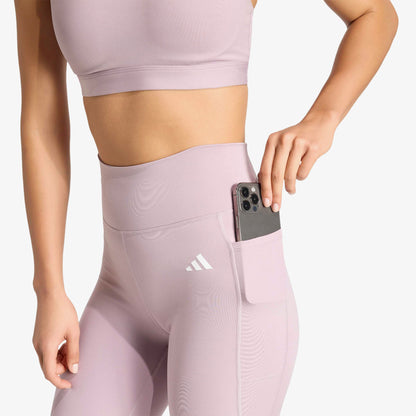Licra Larga Adidas Optime Essentials Mujer Rosado