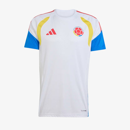 Camiseta Adidas Colombia 26 Hombre Blanco