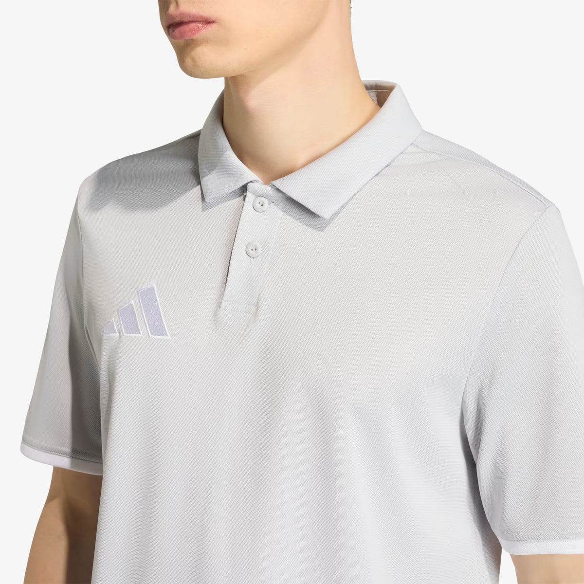 Camiseta Polo Adidas Entrada26 Hombre Gris