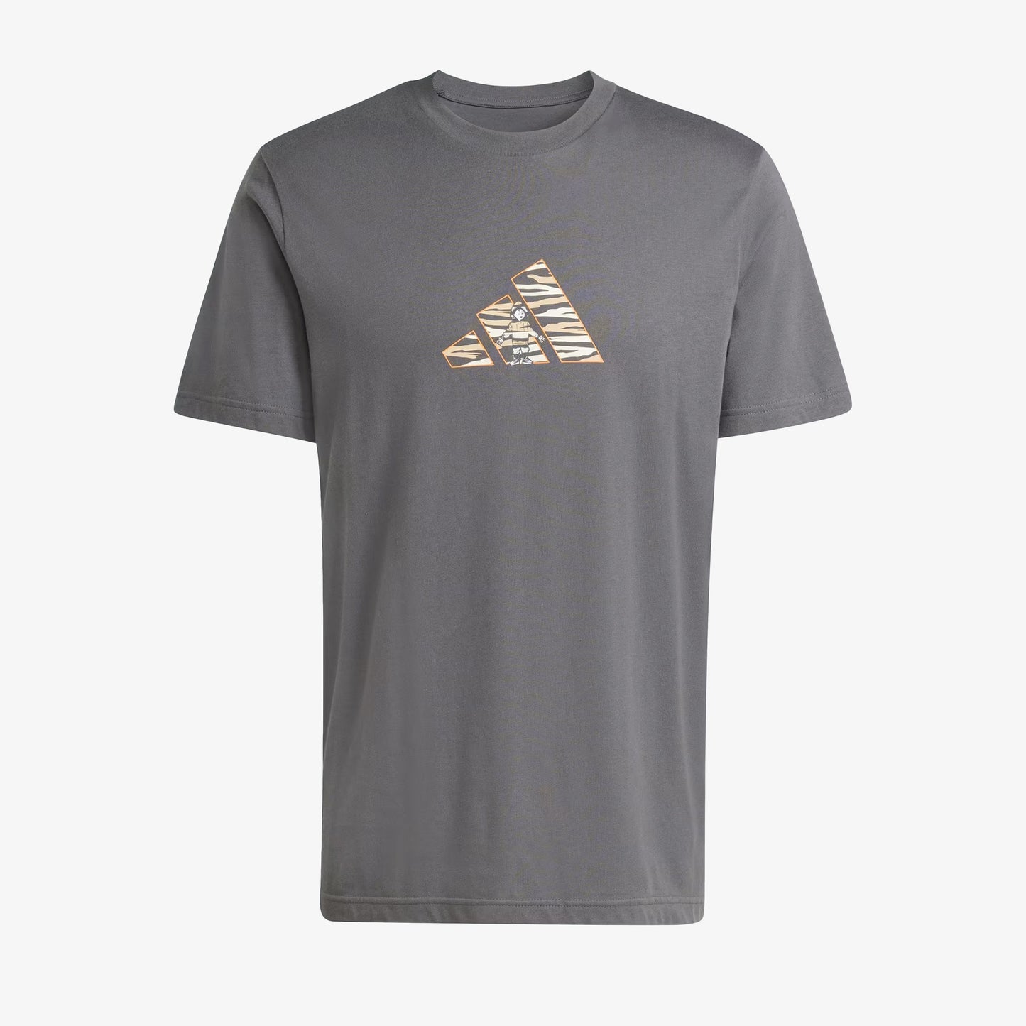 Camiseta Adidas Graphic Camo Explorer Hombre Gris