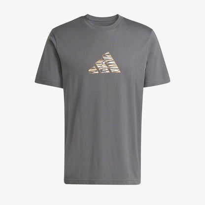 Camiseta Adidas Graphic Camo Explorer Hombre Gris