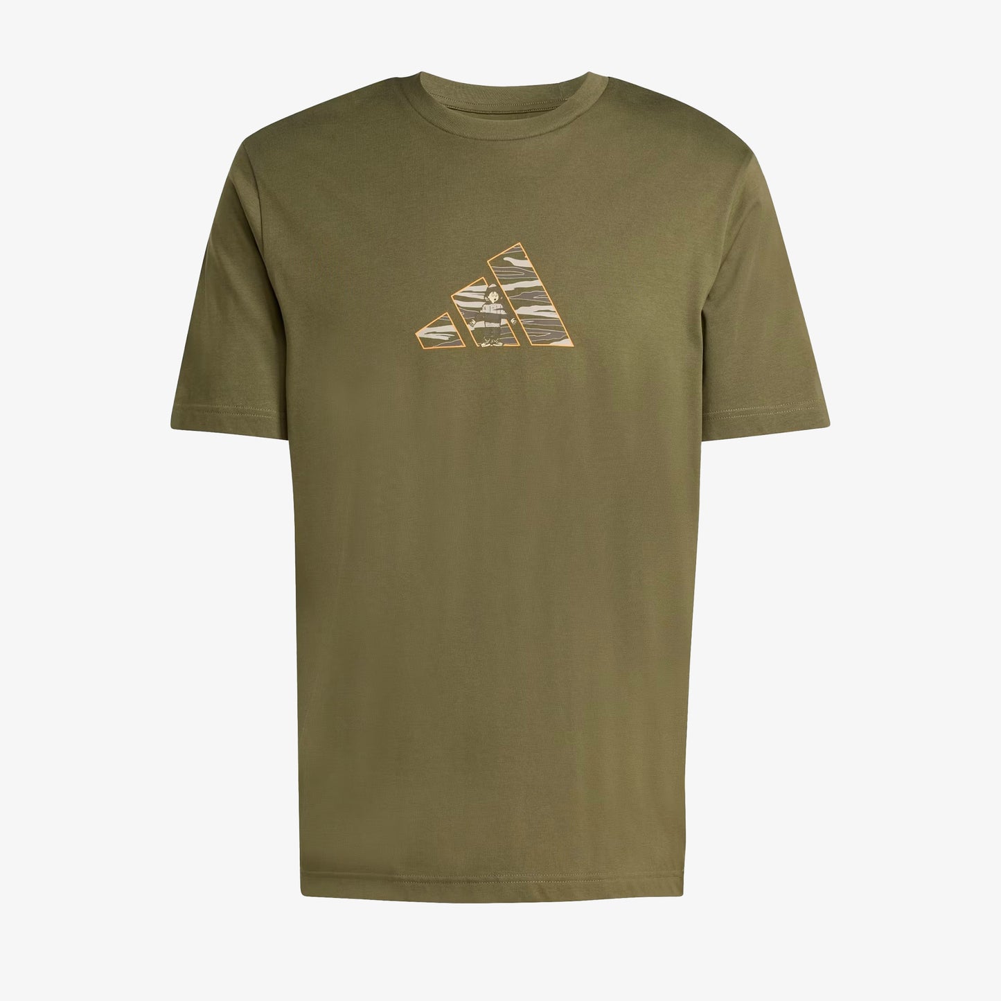 Camiseta Adidas Graphic Camo Explorer Hombre Verde