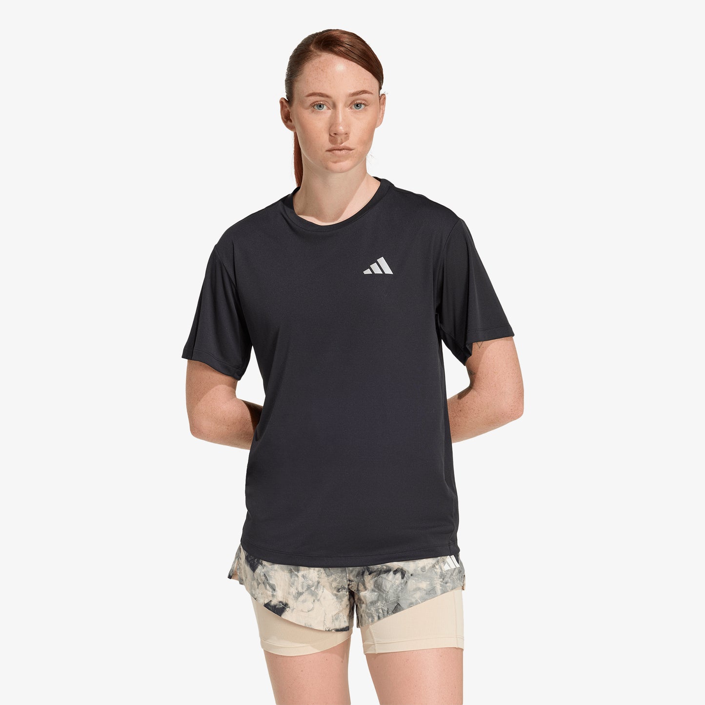 Camiseta Adidas Running Adi365 Essentials Mujer Negro