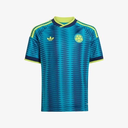 Camiseta Adidas Visitante Selección Colombia 26 Niños Azul
