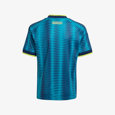 Camiseta Adidas Visitante Selección Colombia 26 Niños Azul