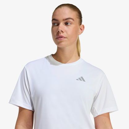 Camiseta Adidas Running Adi365 Essentials Mujer Blanco