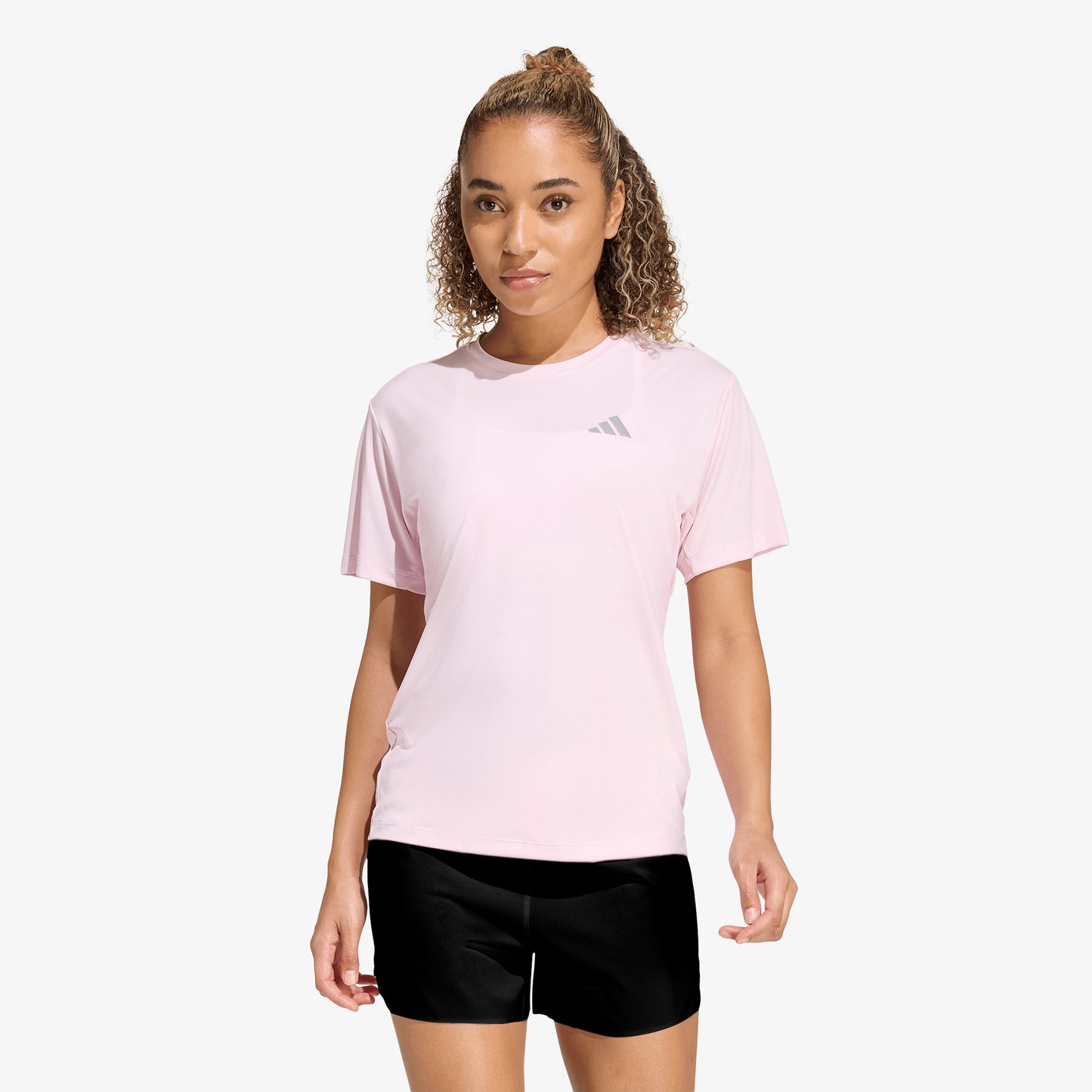 Camiseta Adidas Running Adi365 Essentials Mujer Rosa