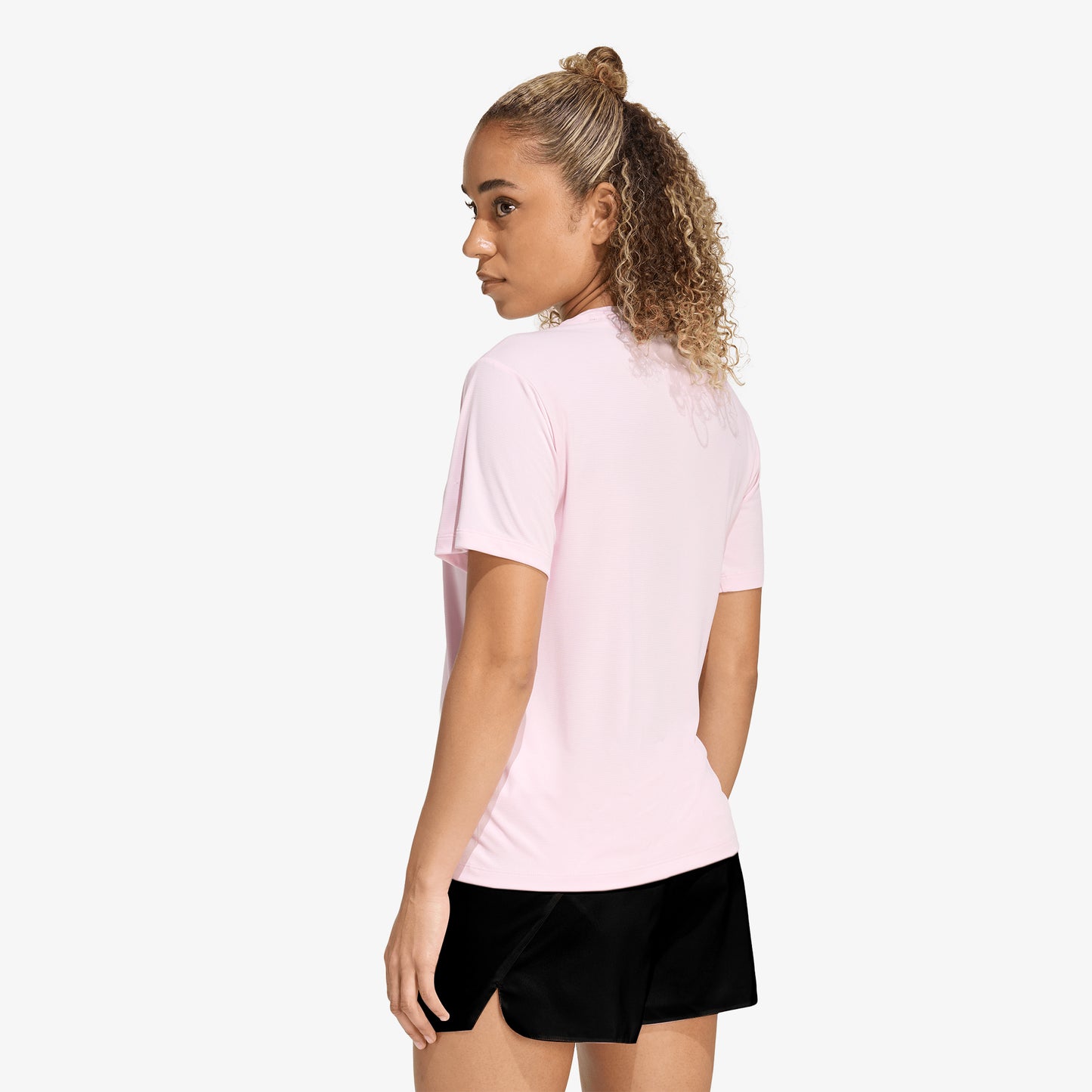 Camiseta Adidas Running Adi365 Essentials Mujer Rosa