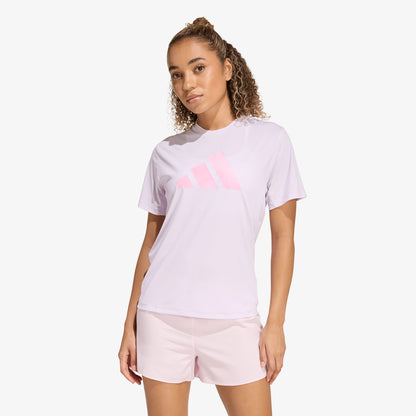 Camiseta Adidas Running Essentials Brand Love Mujer Lila