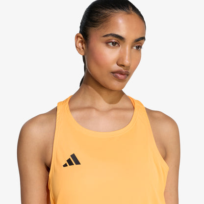 Camisilla Esqueleto Adidas Adizero Essentials Mujer Naranja