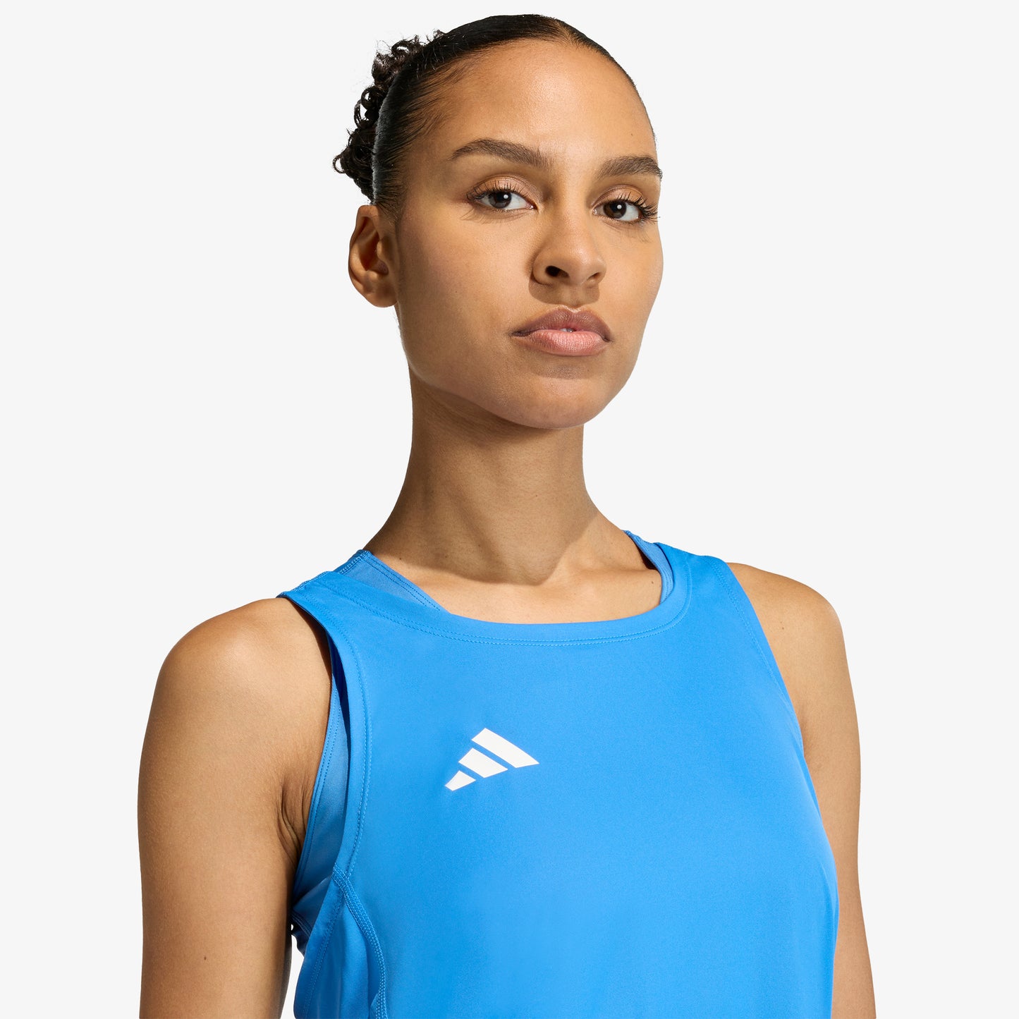 Camisilla Esqueleto Adidas Adizero Essentials Mujer Azul