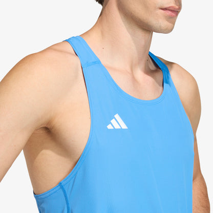 Camisilla Esqueleto Adidas Adizero Essentials Hombre Azul