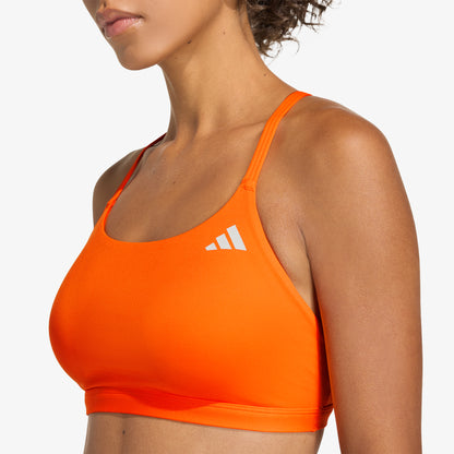 Top Deportivo Adidas Optime Essentials Workout Mujer Naranja