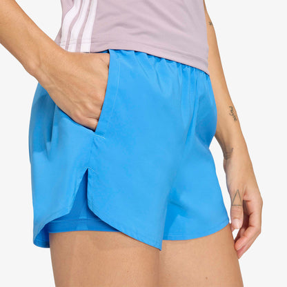 Pantaloneta Adidas Shorts Essentials 2 Mujer Azul