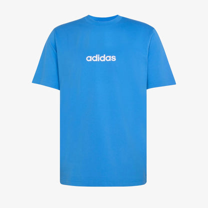 Camiseta Adidas Essentials Hombre Azul
