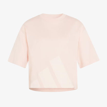 Camiseta Adidas Essentials Linear Mujer Rosa