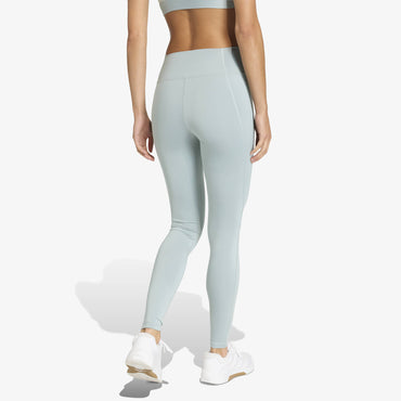Licra Larga Adidas Train Essentials Logo Grande Mujer Verde