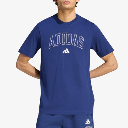 Camiseta Adidas Graphic Hombre Azul