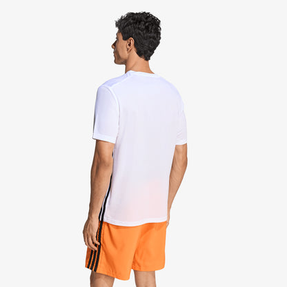 Camiseta Adidas Workout Essentials Base Hombre Blanco