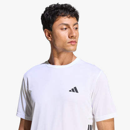 Camiseta Adidas Workout Essentials Base Hombre Blanco